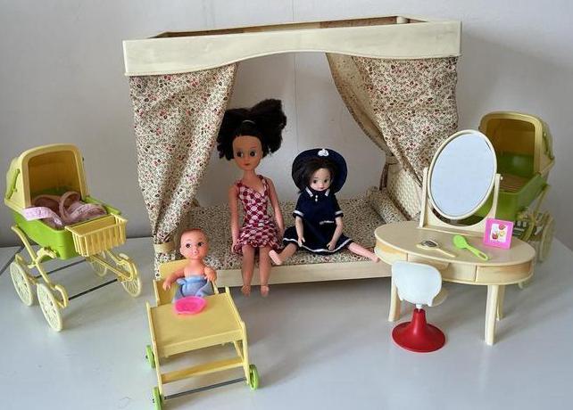 Fleur poppen ,veel accessoires., Ophalen of Verzenden, Gebruikt, Overige typen