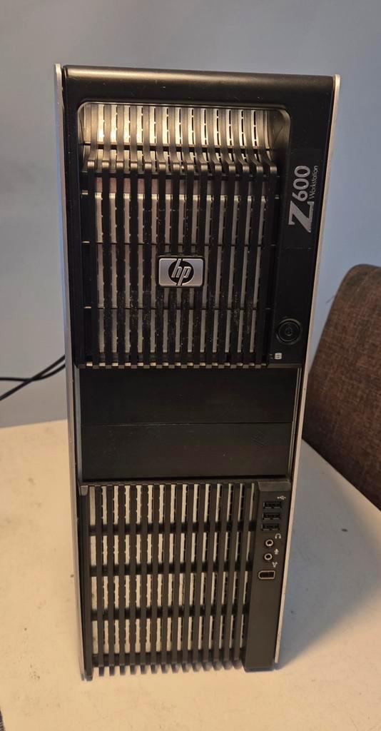 HP Z600 Workstation - ssd/hdd - 26 GB - 4 GB Nvidia, Computers en Software, Servers, Ophalen