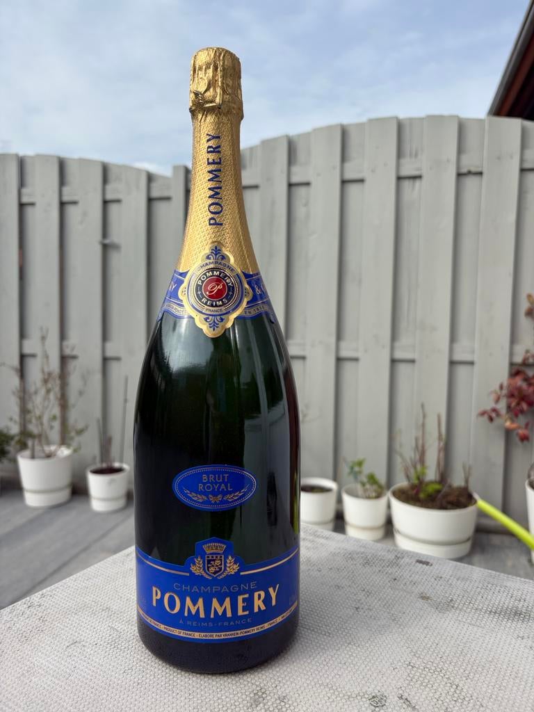 Pommery champagne magnum dummy fles., Ophalen of Verzenden, Zo goed als nieuw, Frankrijk, Champagne