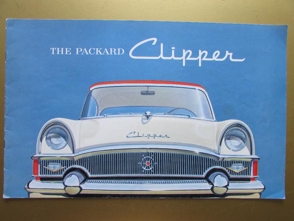 1955 Packard Clipper prestige brochure, Engels, Ophalen of Verzenden, Zo goed als nieuw, Overige merken