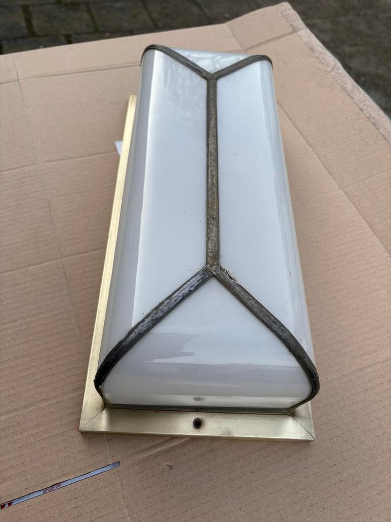 Glas in lood lampenkap, Ophalen, Minder dan 50 watt, Wandlamp, Netvoeding