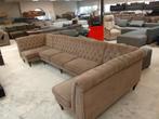 Chesterfield design hoekbank 370x120x160cm, Huis en Inrichting, Banken | Bankstellen, ., Hoekbank, 300 cm of meer, Ophalen of Verzenden