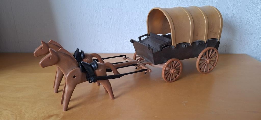 Playmobil Huifkar, Ophalen of Verzenden, Gebruikt, Complete set