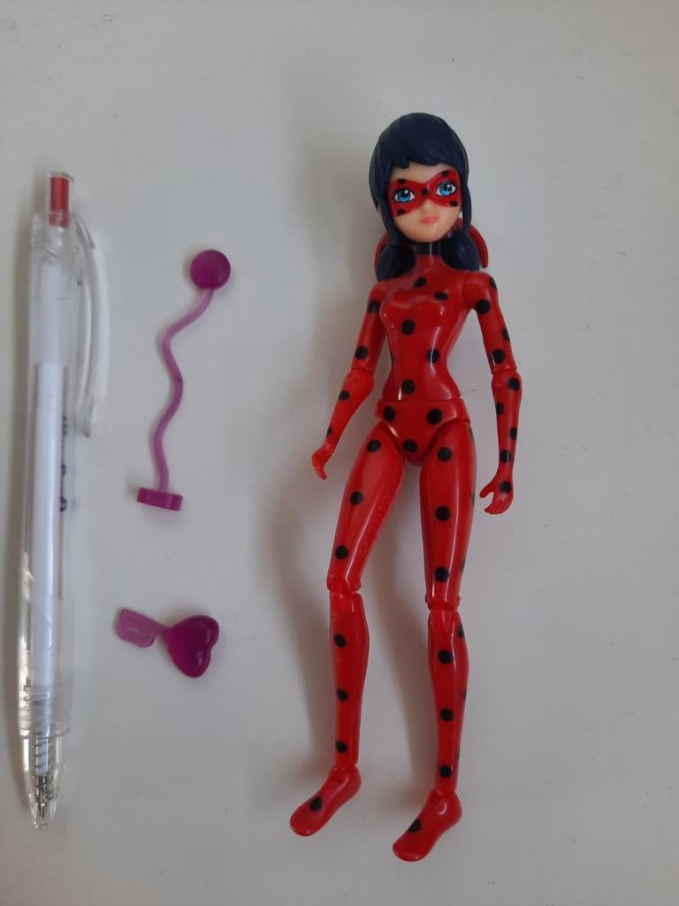 Ladybug miraculous pop met accessoires, Ophalen of Verzenden