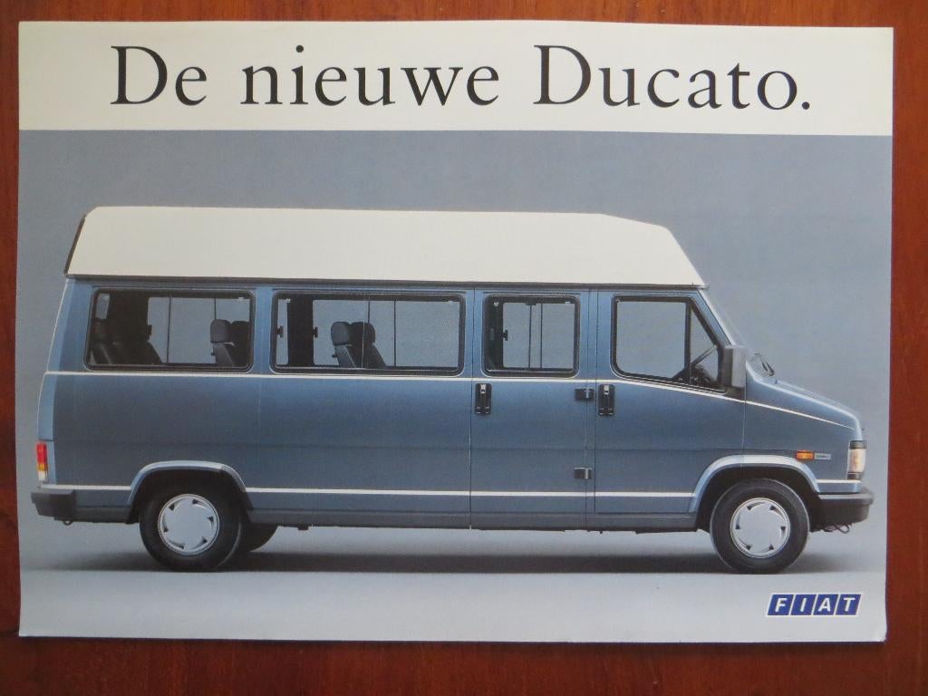 De nieuwe Fiat Ducato (Panorama, Minibus), Ophalen of Verzenden, Nieuw, Overige merken