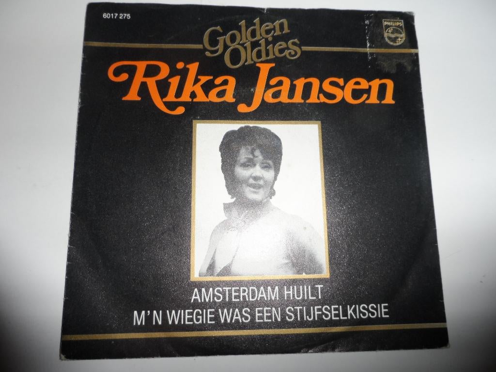Rika Jansen - Amsterdam Huilt .. ( Golden Oldies ), Cd's en Dvd's, Vinyl Singles, Gebruikt, 7 inch, Single, Ophalen of Verzenden