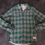 Scotch & Soda geruite blouse groen/zwart/wit, Kinderen en Baby's, Kinderkleding | Maat 152, Ophalen of Verzenden, Nieuw, Jongen