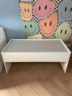 Dundra speeltafel met opbergruimte - Wit/Grijs, Ophalen, Zo goed als nieuw