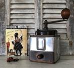 Antieke Franse koffiemolen Peugeot Frères 1920-1930 art deco, Ophalen of Verzenden