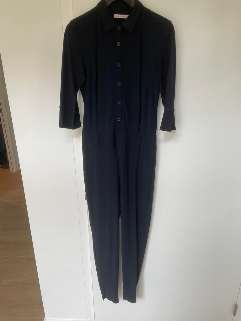 Studio Anneloes Jumpsuit - Maat M, kleur donkerblauw blauw, Kleding | Dames, Jumpsuits, Ophalen of Verzenden, Zo goed als nieuw