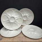 Vintage Moulin des Loups Oesterborden - Set van 4, Ophalen of Verzenden