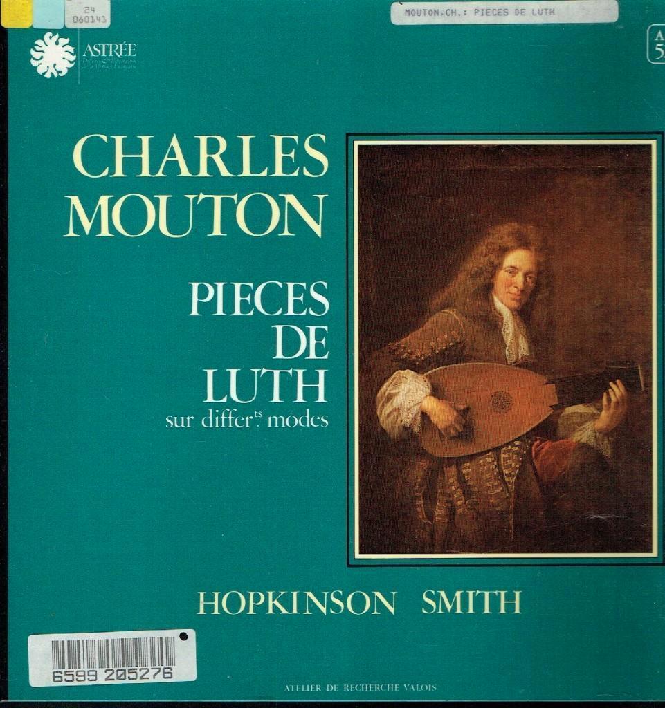 Charles Mouton / Hopkinson Smith – Pieces De Luth, Cd's en Dvd's, Vinyl | Klassiek, Kamermuziek, Verzenden, Zo goed als nieuw