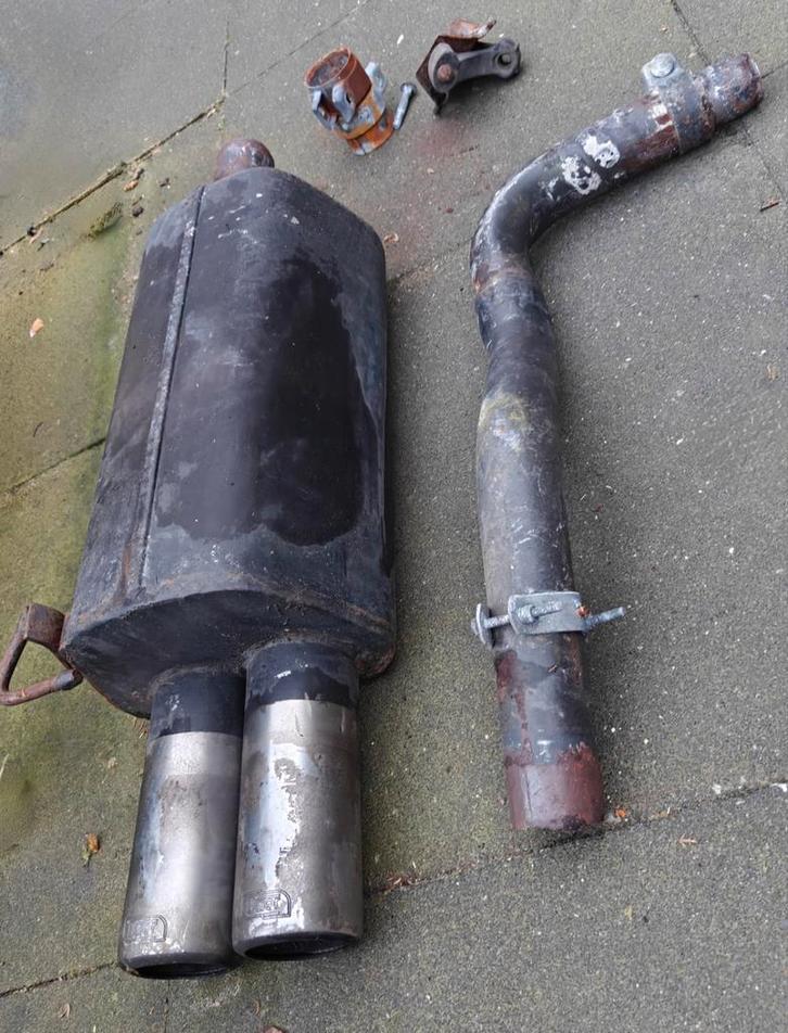 Sportuitlaat / Einddemper voor VW Golf 4, Auto-onderdelen, Uitlaatsystemen, Volkswagen, Gebruikt, Ophalen