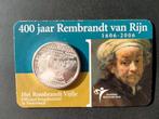 Zilveren Rembrandt Vijfje  coincard, Postzegels en Munten, Munten | Nederland, Verzenden, Koningin Beatrix