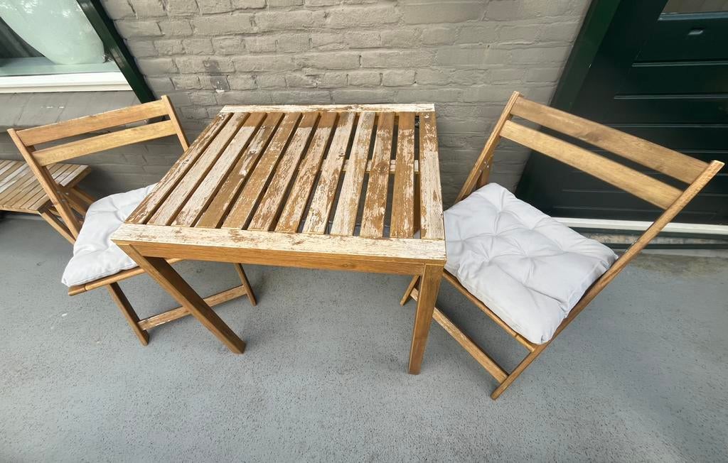 Ikea Nämmarö eetsetje, Ophalen, Zo goed als nieuw, Hout, 2 zitplaatsen