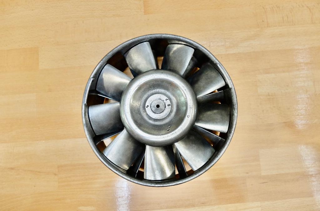 🪭Aluminium fan Trabant gereviseerd, gepolijst, Ophalen of Verzenden, Gereviseerd, Oldtimer onderdelen