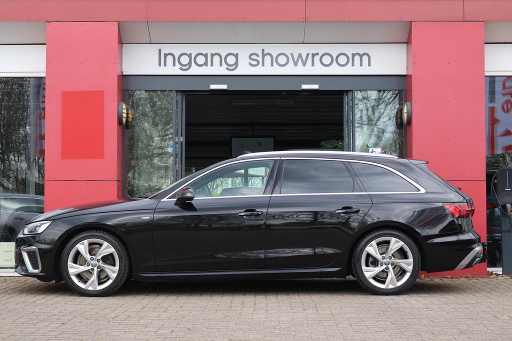 Audi A4 Avant 35 TDI Launch Edition Sport | 2x S-Line | Pano, Auto's, Gebruikt, Zwart, Diesel, 168 €/maand