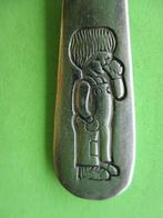 (KB5122) Kinderbestek Jongetje duim in mond vork, Ophalen of Verzenden, Gebruikt