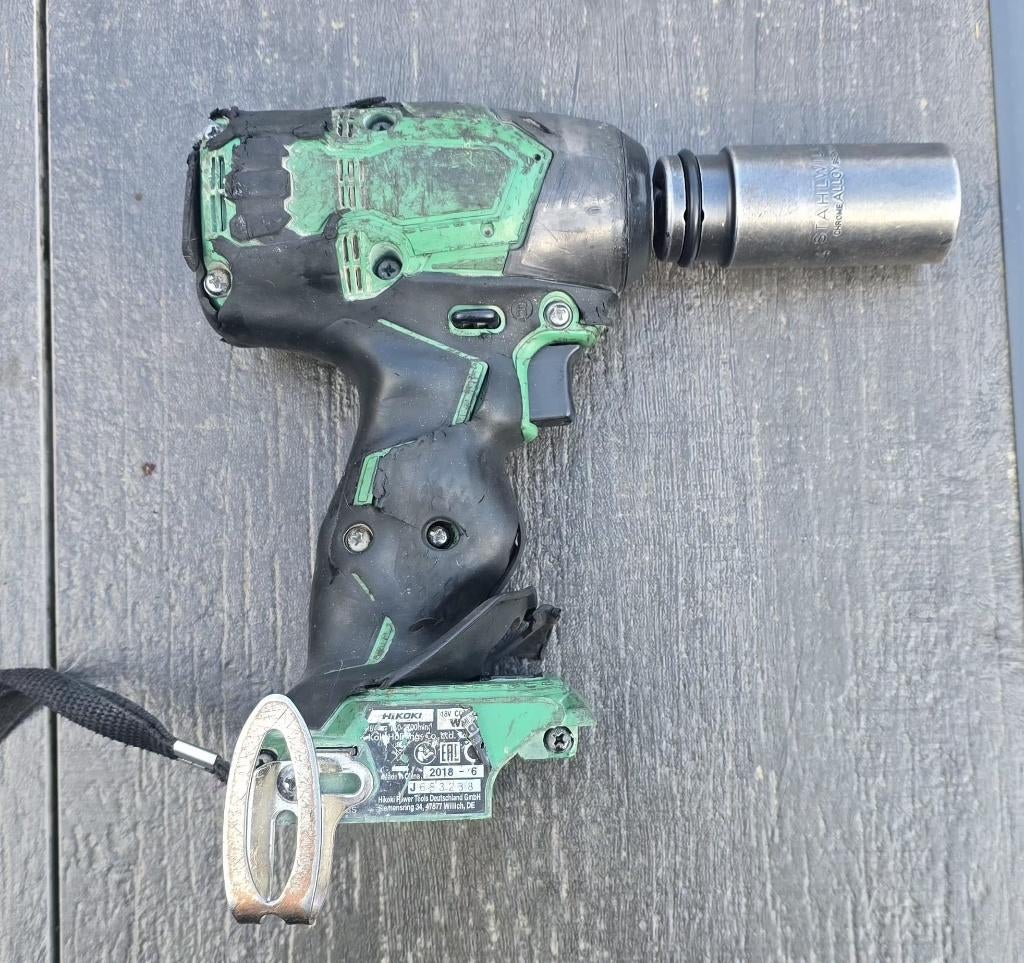 Accu Slagmoersleutel 18V WR18DH, Ophalen, Gebruikt