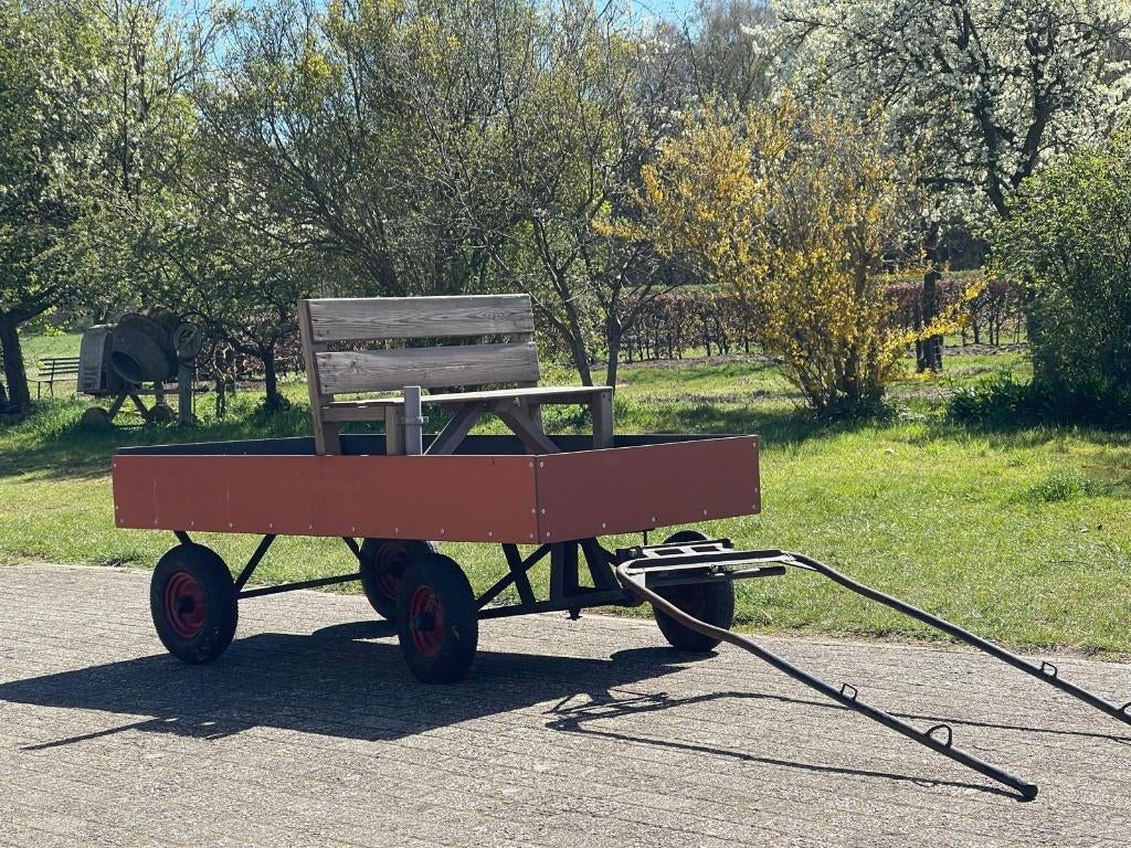 ponywagen, Ophalen, Gebruikt