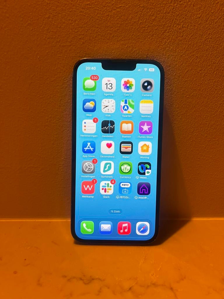 Apple iPhone 13 Pro Zwart 128GB, 128 GB, Zwart, Ophalen of Verzenden, Zo goed als nieuw