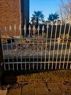 Ruim 30 meter smeedijzeren hekwerk, wit, Ophalen