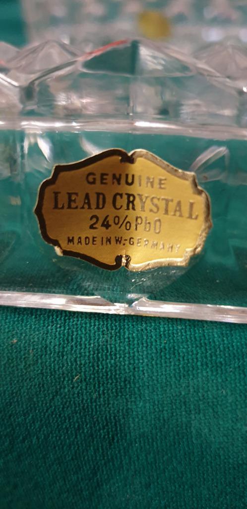 schaaltjes kristal genuine lood kristal, Ophalen of Verzenden, 'T Olde Gre-j, Info@toldegrej.nl, Endepoelstraat 20f Didam