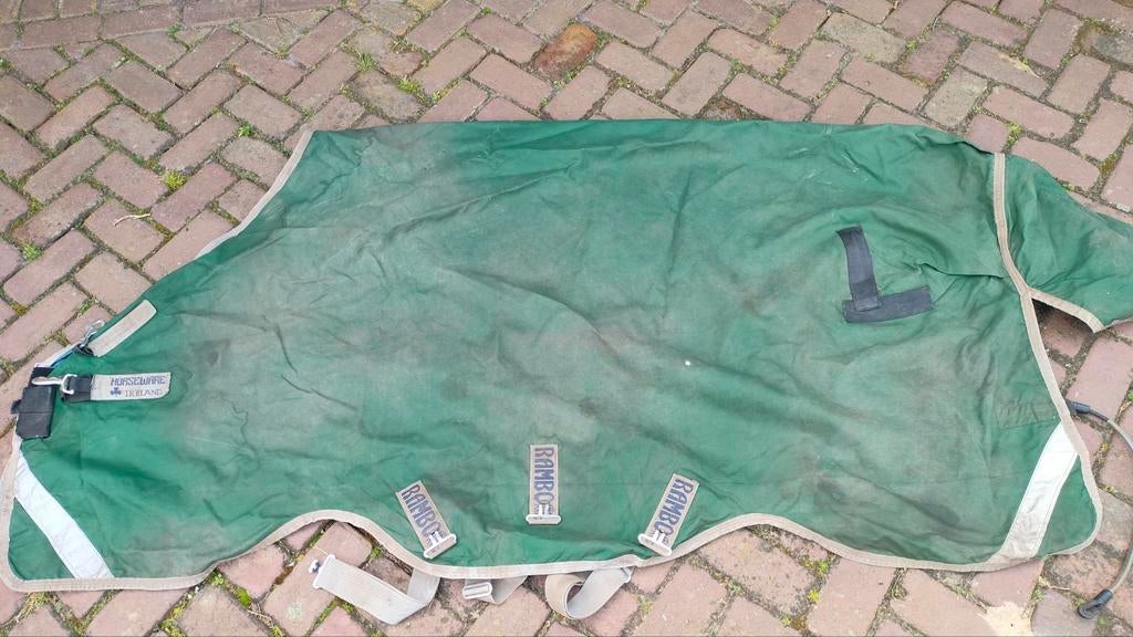 Horseware Rambo Rug original lite regendeken 6.6, Full (L), Gebruikt, 0 g, Dubbele borstsluiting