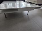 IKEA Tofteryd salontafel, wit, vierkant, Huis en Inrichting, Tafels | Salontafels, Ophalen, Overige materialen, Gebruikt, Vierkant