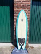 Custom Surfboard 5'8 met boardbag, Ophalen, Gebruikt, Fish, Met draagtas