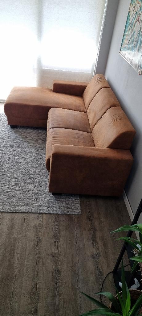 Bankstel, Huis en Inrichting, Ophalen, Gebruikt, Hoekbank, Driepersoons