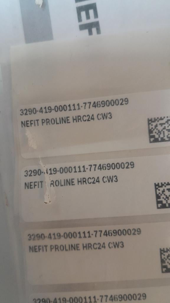 Cv ketel Nefit Proline hrc24 cw3, Ophalen, Overige typen, 30 tot 80 cm