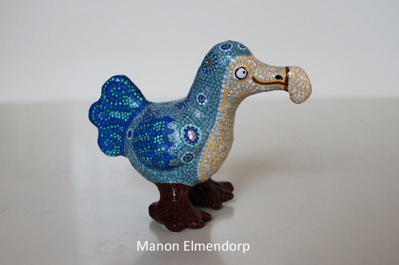 100% Handgemaakt Beeldje Dodo / Vogel Kunst Nieuw, Antiek en Kunst, Kunst | Beelden en Houtsnijwerken, Beeld, Ophalen of Verzenden