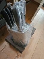 Te koop nieuw messenblok, Ophalen, Nieuw, Rvs of Chroom