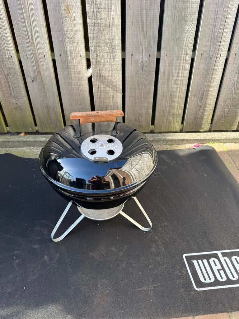 Weber Smokey Joe (retro), Tuin en Terras, Houtskoolbarbecues, Ophalen of Verzenden, Gebruikt