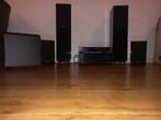 Onkyo Versterker met Quad Speakers en KEF Subwoofer, Ophalen, Gebruikt, 60 tot 120 watt, Onkyo