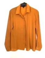 Oker gele blouse, Verzenden, Zo goed als nieuw, Maat 38/40 (M), Geel