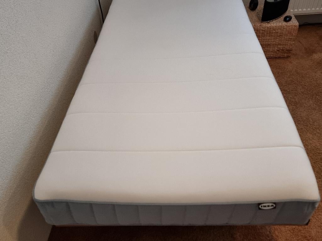 fantastische auping spiraal met comfortabel Ikea matras, Huis en Inrichting, Ophalen, Gebruikt, 90 cm, Eenpersoons