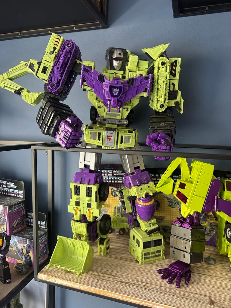 Toyworld TW-C07X Masterpiece Devastator - Compleet met doos, Verzamelen, Transformers, Ophalen of Verzenden, Gebruikt