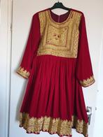 Velvet Jurk met Handgemaakt Borduurwerk, Maat 38/40 (M), Nieuw, Ophalen of Verzenden, Knielengte