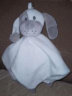 Tiamo rammelaar kroeldoek wit grijs hondenkop, Ophalen of Verzenden, Zo goed als nieuw, Hond