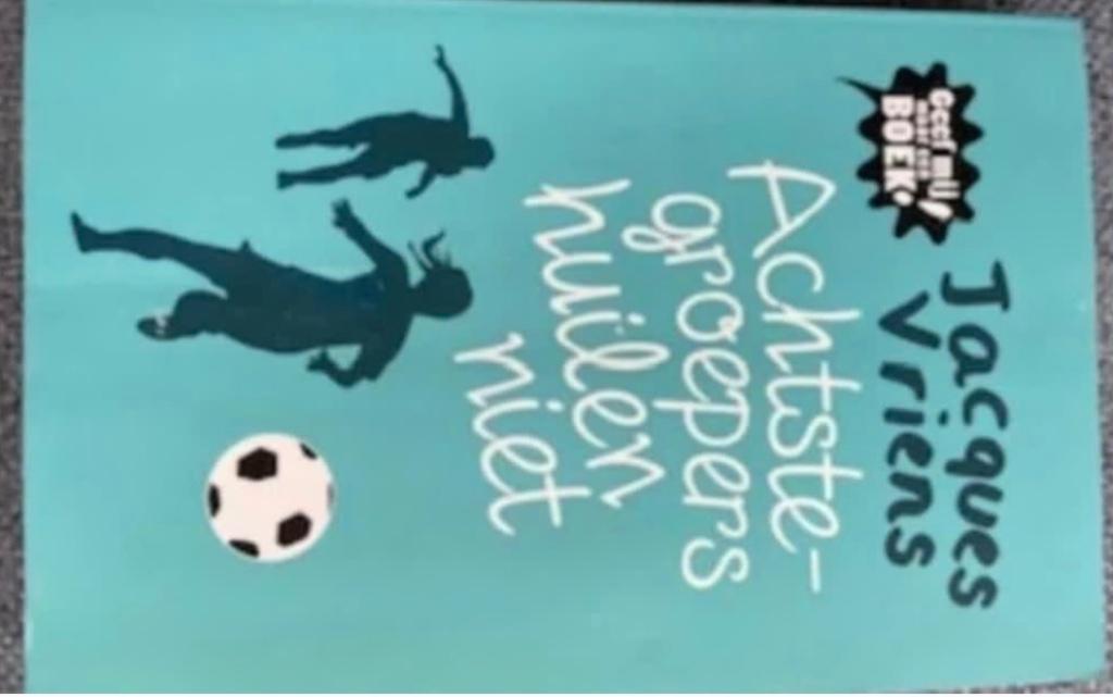 Boek : Achtste groepers huilen niet, Boeken, Kinderboeken | Jeugd | 10 tot 12 jaar, Ophalen, Jacques Vriens, Nieuw, Fictie