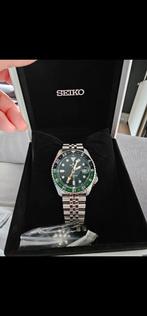 SEIKO SPORTS GMT NIEUW!, Sieraden, Tassen en Uiterlijk, Horloges | Heren, Staal, Ophalen of Verzenden, Zo goed als nieuw, Seiko