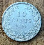 10 cent 1905 Wilhelmina, Ophalen, Zilver, 10 cent, Koningin Wilhelmina