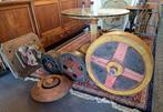 Antieke mallen en scheepsdecoraties unieke horeca decoratie, Ophalen
