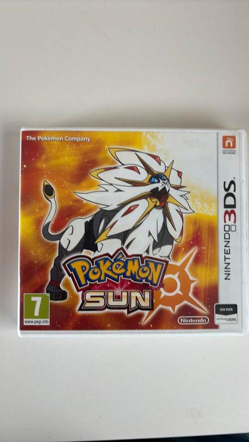Pokémon Sun, Spelcomputers en Games, Games | Nintendo 2DS en 3DS, Zo goed als nieuw, Role Playing Game (Rpg), 1 speler, Vanaf 3 jaar