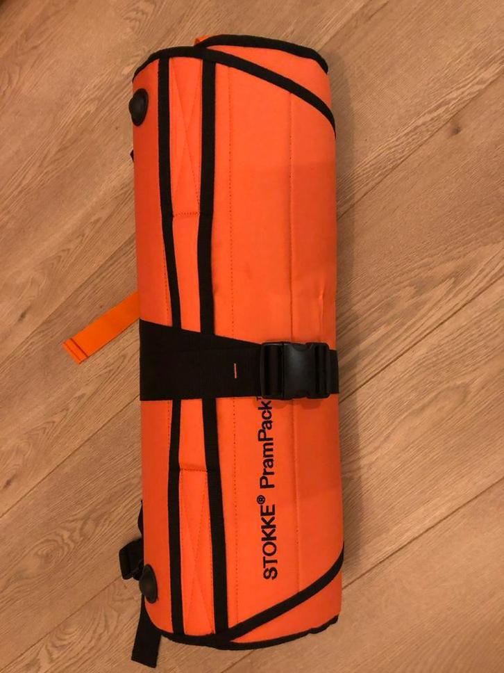 Stokke PramPack te huur in Heemstede!, Caravans en Kamperen, Slaapmatten, Zo goed als nieuw, Ophalen