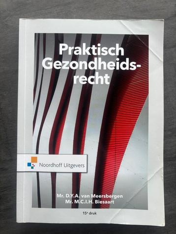 Praktisch Gezondheidsrecht beschikbaar voor biedingen