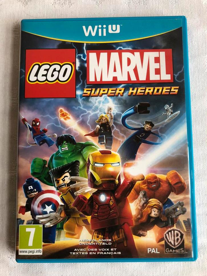 LEGO Marvel Super Heroes, Spelcomputers en Games, Games | Nintendo Wii U, Gebruikt, Avontuur en Actie, 2 spelers, Vanaf 7 jaar