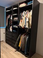 IKEA Pax kast - Zwartbruin, Huis en Inrichting, Kasten | Kledingkasten, Ophalen, Gebruikt, 100 tot 150 cm, 200 cm of meer